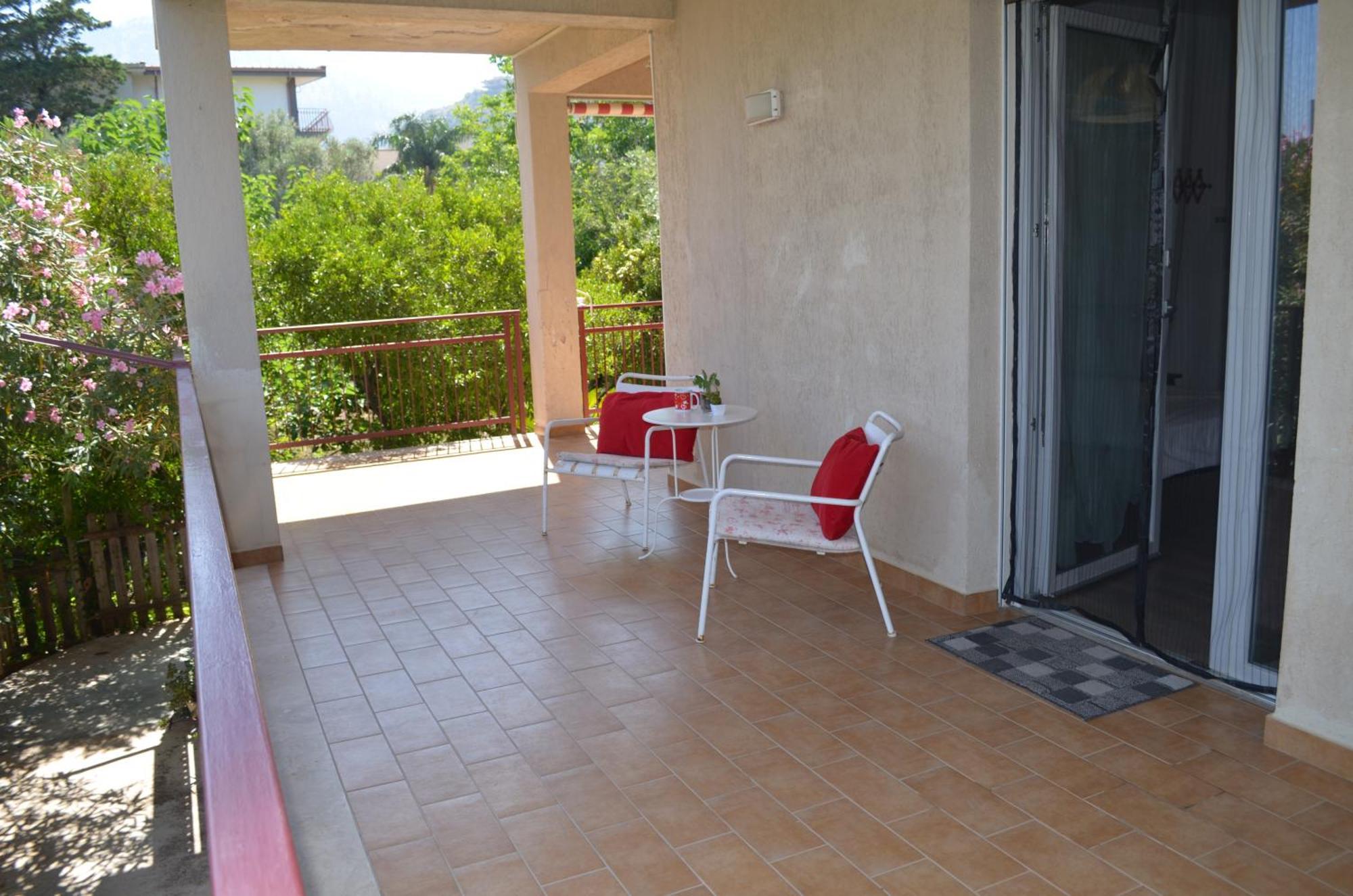 Ferienwohnung Il Giardino Mondello Exterior foto